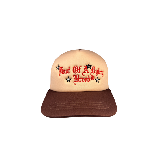 "Last Of A Dying Breed" W Stars Trucker hat